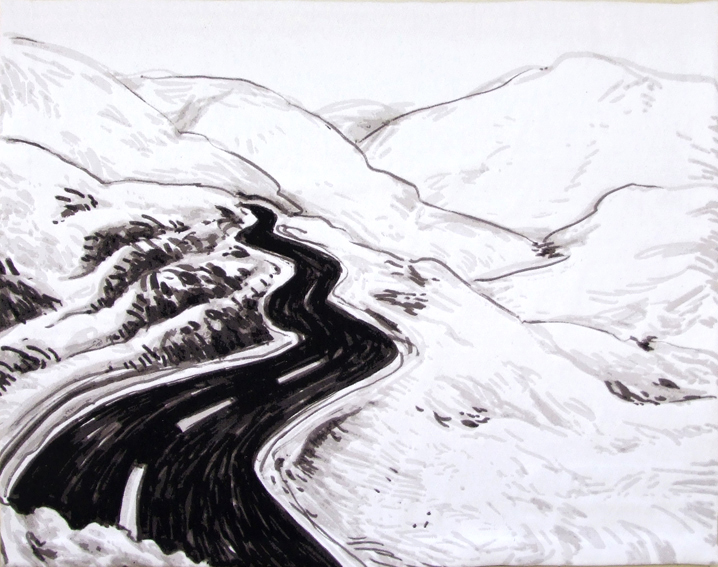 Tapisserie "Go Johnny-Go Jane" de Charlotte Vitaioli tissée en laine/acrylique 5 couleurs, 170x200cm